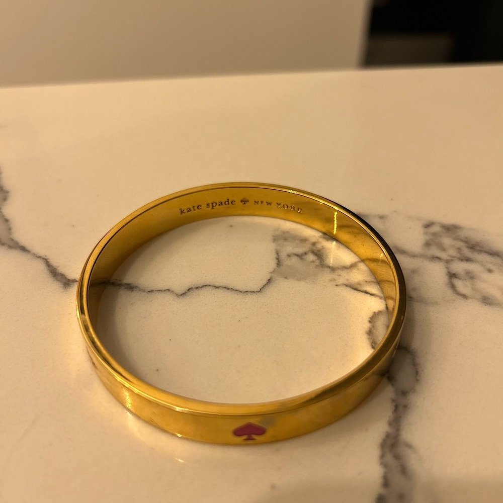Kate Spade New York Bangle Bracelet Gold Tone